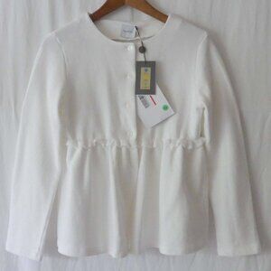 NWT Le Petit Coco Girls 14 Sweatshirt Cardigan